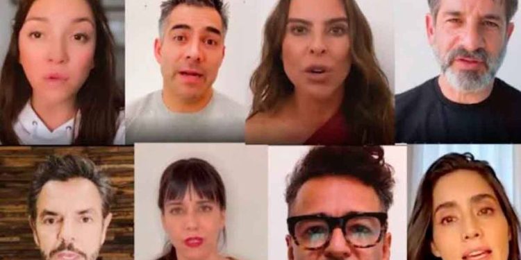 A los artistas les gusta el chisme: apoyan ejidatarios al Tren Maya