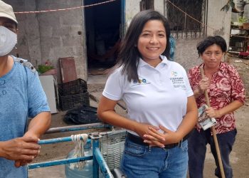 Al votar los jóvenes y las mujeres por las candidatas del PAN-PRD- CPQR mejoran la vida de familias de escasos recursos: Stephany Alejandro