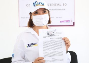 Presenta Kira Iris denuncia ante el IEQROO por violencia política de género