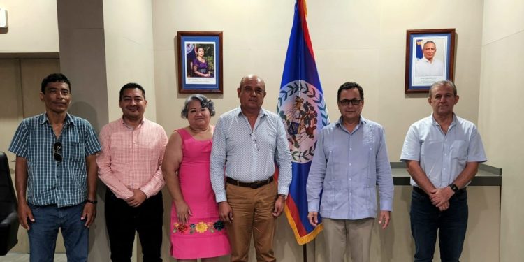 Coparmex Chetumal se reúnen con ministro de relaciones exteriores de Belice