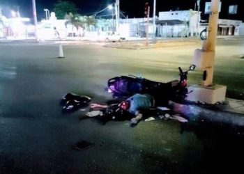 Fatal accidente le roba la vida a un motociclista en Chetumal