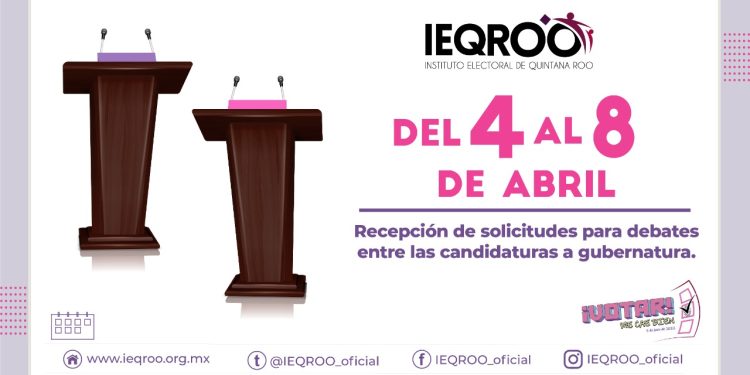 Invitan a candidatos a participar en debates