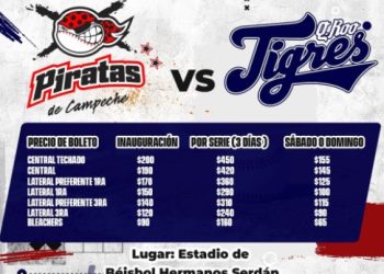 Mañana comienza la venta de boletos para la serie inaugural de los Tigres en Puebla