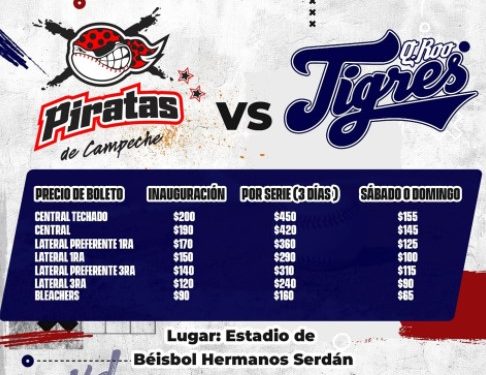 Mañana comienza la venta de boletos para la serie inaugural de los Tigres en Puebla
