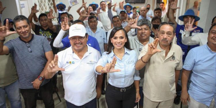 Abatir rezago en salud y reducir la pobreza, compromiso de Laura Fernández