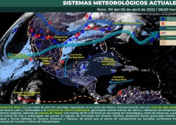 Prevén cielo despejado y vientos con rachas de 50 a 60 km/h en Quintana Roo