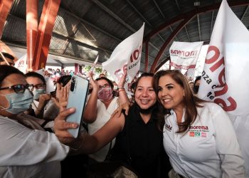 Con el apoyo de Cozumel, la consolidación de la 4t es irreversible: Mara