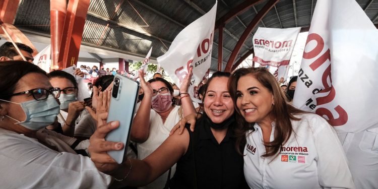 Con el apoyo de Cozumel, la consolidación de la 4t es irreversible: Mara