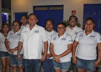 Arranca Nivardo Mena actividades proselitistas en Cozumel
