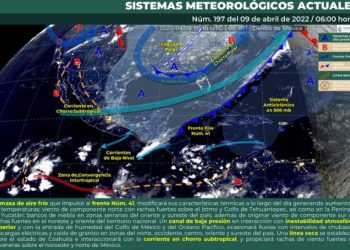 Prevén cielo medio nublado y poca probabilidad de lluvias en Quintana Roo