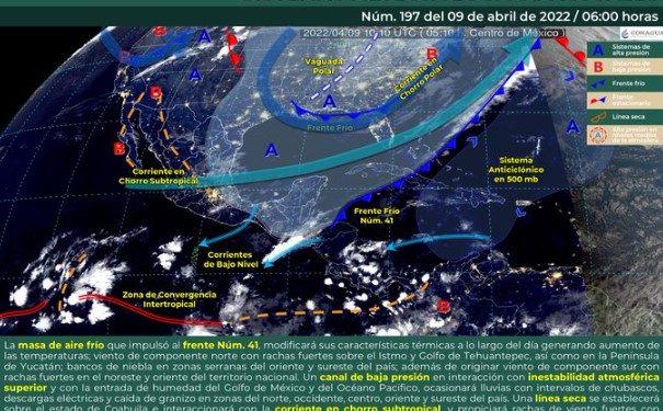 Prevén cielo medio nublado y poca probabilidad de lluvias en Quintana Roo