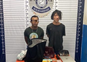 Detienen a dos hombres por robo a una vivienda en Playa del Carmen