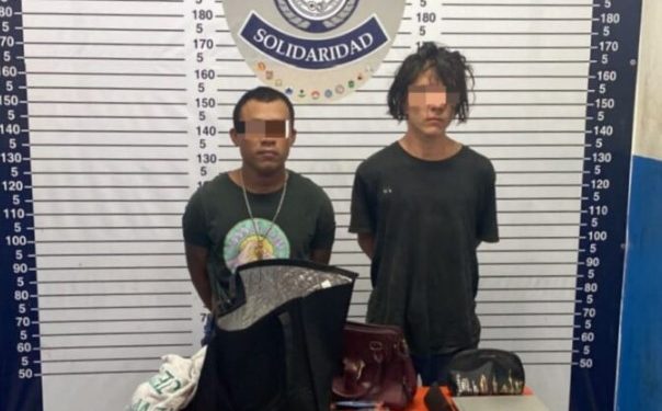 Detienen a dos hombres por robo a una vivienda en Playa del Carmen
