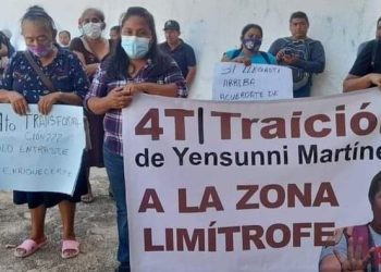 Líderes comunitarios irán con juicio político contra Yensunni