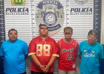 Aseguran a cuatro narcomenudistas en un operativo en Playa del Carmen