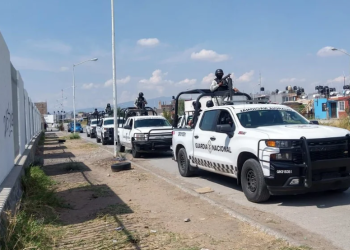 Despliegan a elementos de la Guardia Nacional por la consulta de revocación