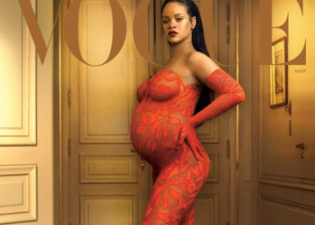 Rihanna presume su embarazo y se apodera de la portada Vogue