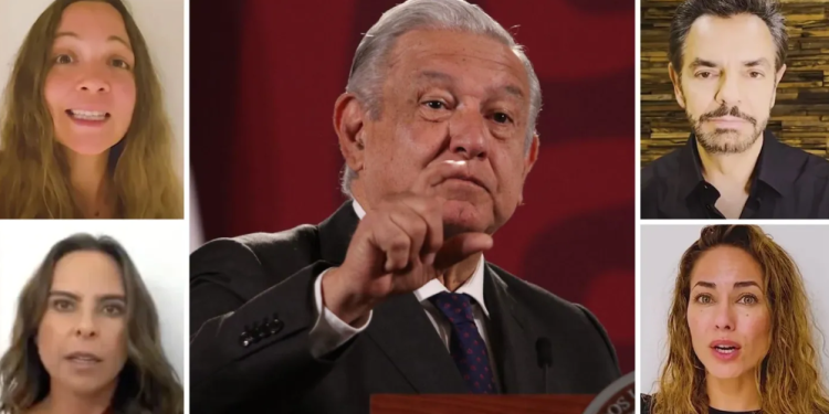 AMLO asegura invitar a los famosos que pronunciaron en contra del Tren Maya
