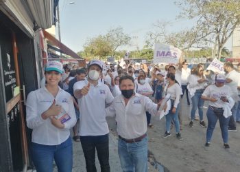 Arrancan actividad proselitista, candidatos ciudadanos del MAS