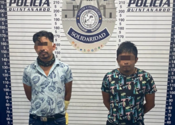 Detienen a dos homicidas por posesión de narcóticos en Playa del Carmen