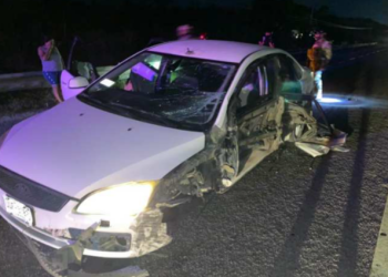 Choque en tramo de la carretera Tulum – Felipe Carrillo Puerto deja saldo de un muerto