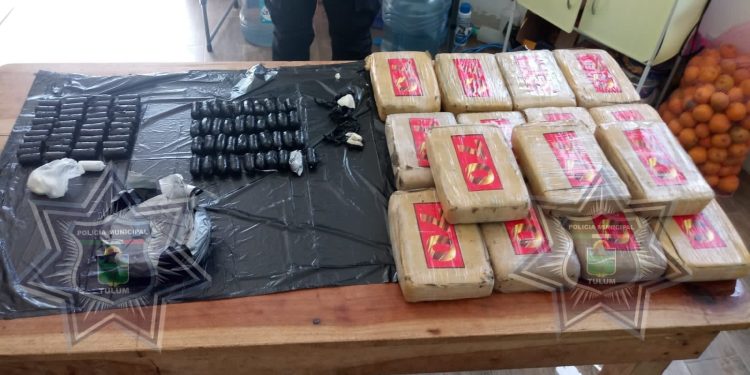 Autoridades dan golpe a la delincuencia en Tulum