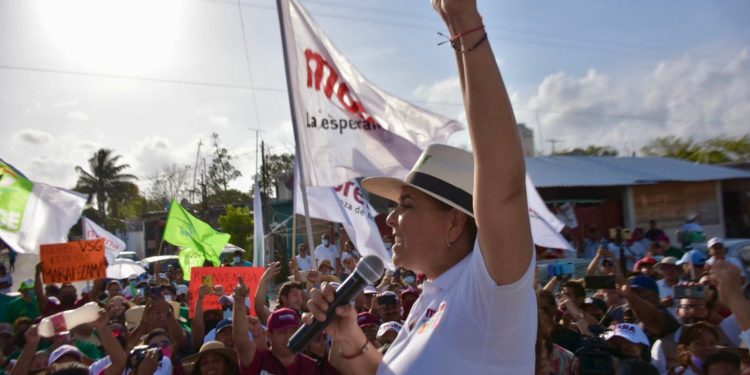 Garantiza la cuarta transformación vida digna a los quintanarroenses: Mara Lezama