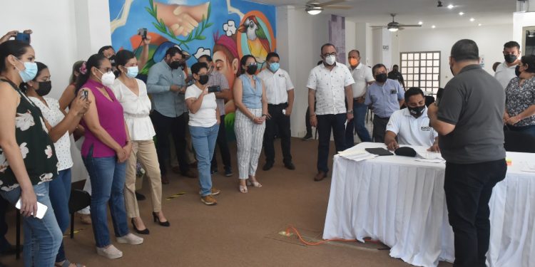 Realizan verificación de equipo para captura de actas de jornada comicial