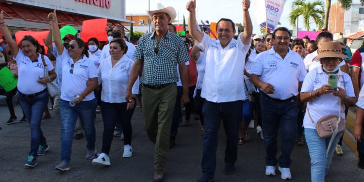 Liderazgos reconocen en Nivardo Mena la esperanza del pueblo