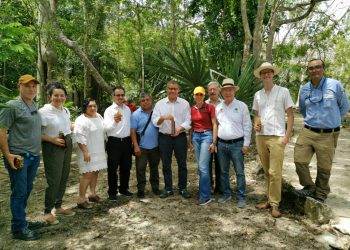 Presidente de la COP26, Alok Sharma, visita la Entidad Muyil