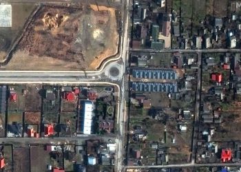 Imágenes por satélite muestran personas muertas en Bucha mientras estaba en manos rusas