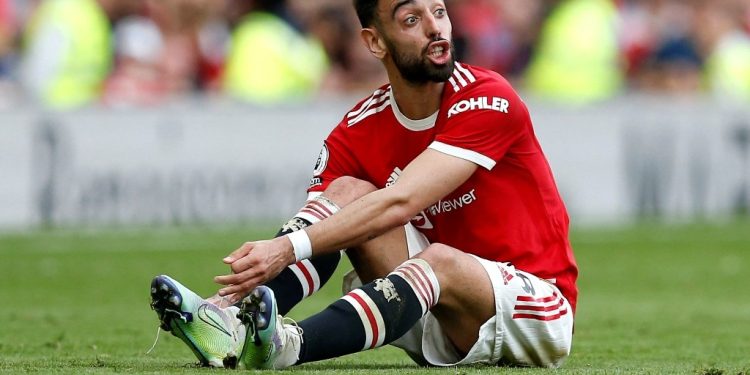 Bruno Fernandes, jugador del Manchester United sufre un accidente automovilístico