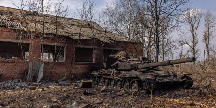 Militares Rusos asesinan  a la alcaldesa y su familia de Motyzhyn en Ucrania