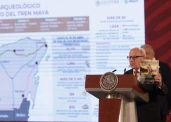 A través del Tren Maya, el INAH mantiene acciones de conservación del patrimonio arqueológico