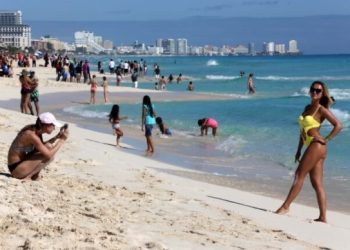 El turismo internacional aumentó un 44.9 por ciento durante marzo