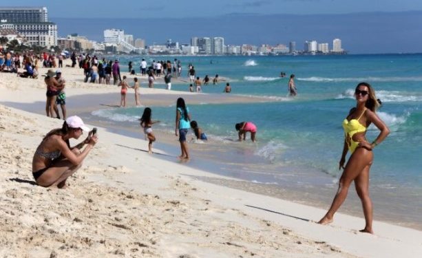 El turismo internacional aumentó un 44.9 por ciento durante marzo