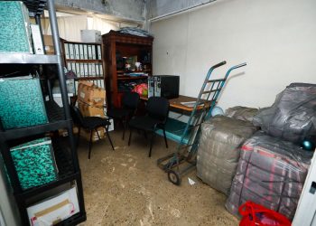 Se registra incendio en oficina del DIF estatal