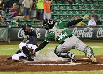 Ramón Hernández pega jonrón del triunfo olmeca