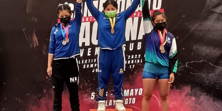 Atletas de levantamiento de pesas de Quintana Roo obtienen medallas en el Campeonato Nacional Juvenil Sub 17