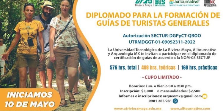 Lanzan el primer diplomado para formar Guías Turísticos Generales en Quintana Roo
