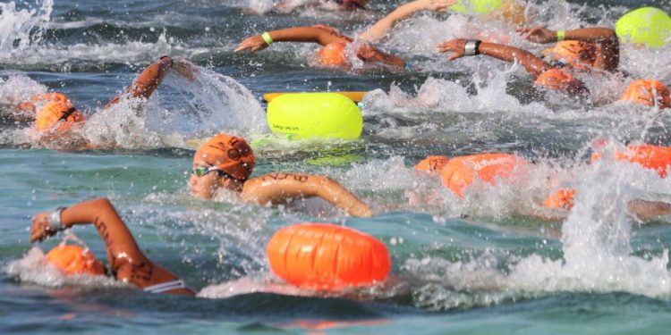 Campeonato Nacional de Aguas Abiertas en Bacalar