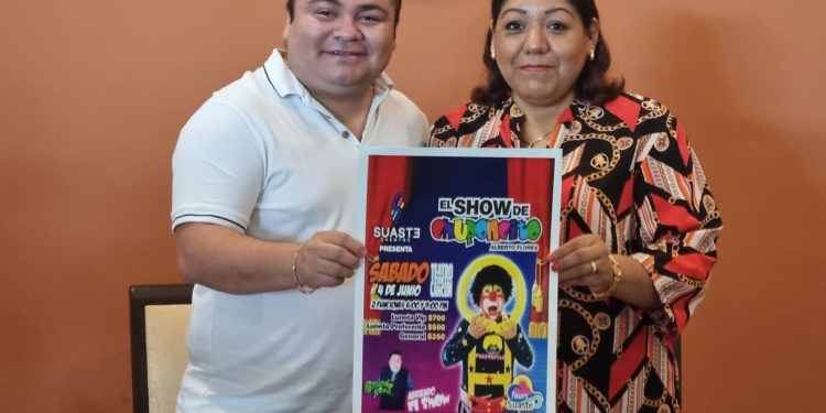 Suaste Eventos lo hace posible y trae a Chuponcito al teatro de Cancún