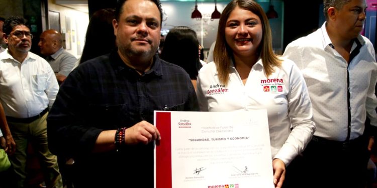 Andrea González será aliada del sector empresarial