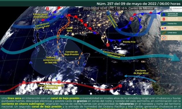 Se prevén temperaturas altas y lluvias aisladas para Quintana Roo