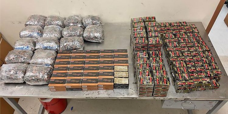 Decomisan 16 mil balas en Texas que iban rumbo a México