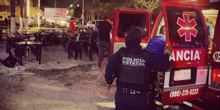 Ataque armado en bares de la kabah deja al menos 7 personas heridas en Cancún