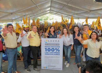 Se compromete Laura Fernández a legalizar 100% de colonias irregulares