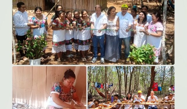Inauguran en San Silverio, proyecto de turismo cultural comunitario maya