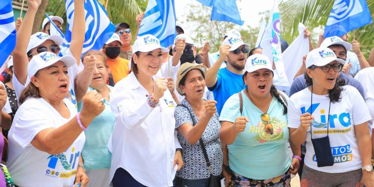 Solidaridad seguirá con el verdadero cambio como hasta ahora y con una aliada desde el Congreso: Kira Iris