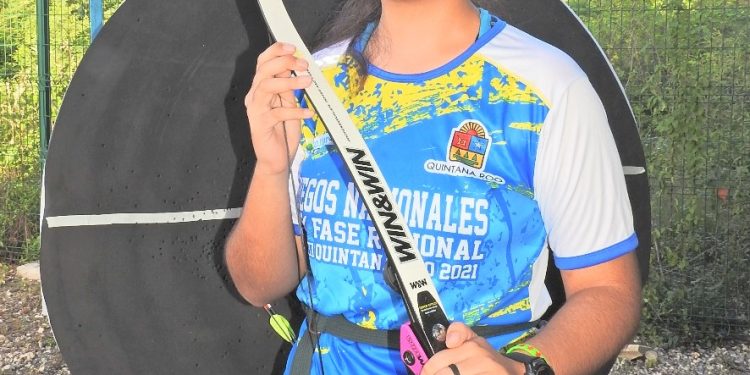 La arquera Zulema Isabel Ramírez Nava tiene el oro en la mira